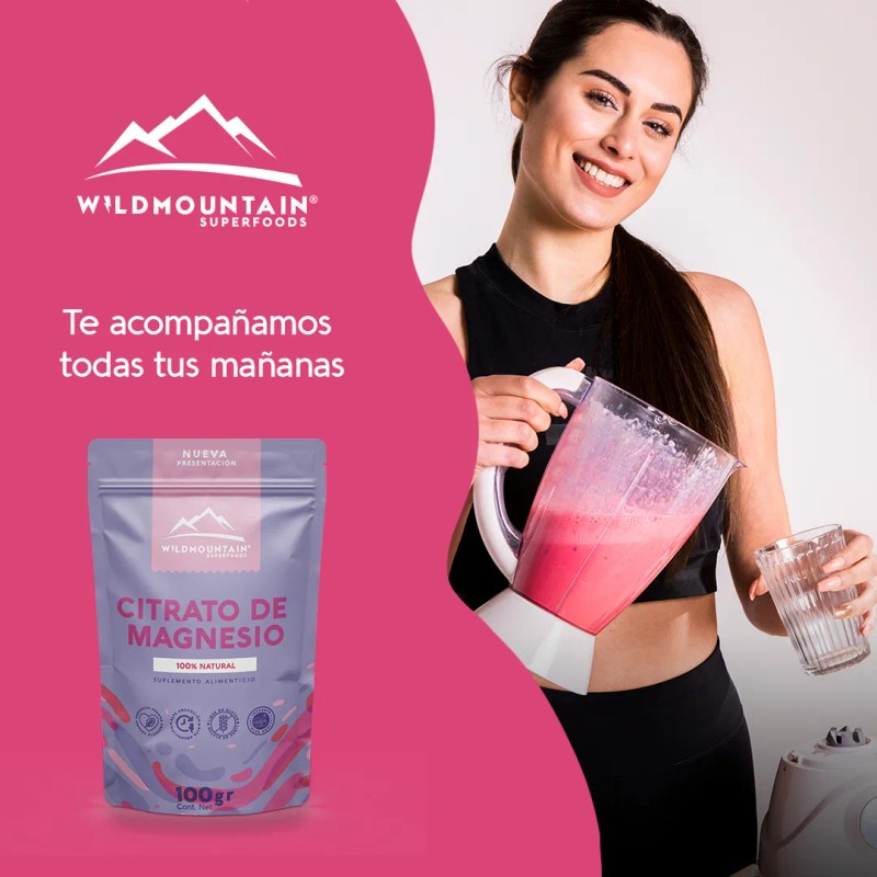 Citrato Magnesio Bolsas 100g Wildmountain Natural