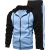 GXAMOY Men's 2 Pieces Tracksuits Running Sports Suits Drawstring Waistband