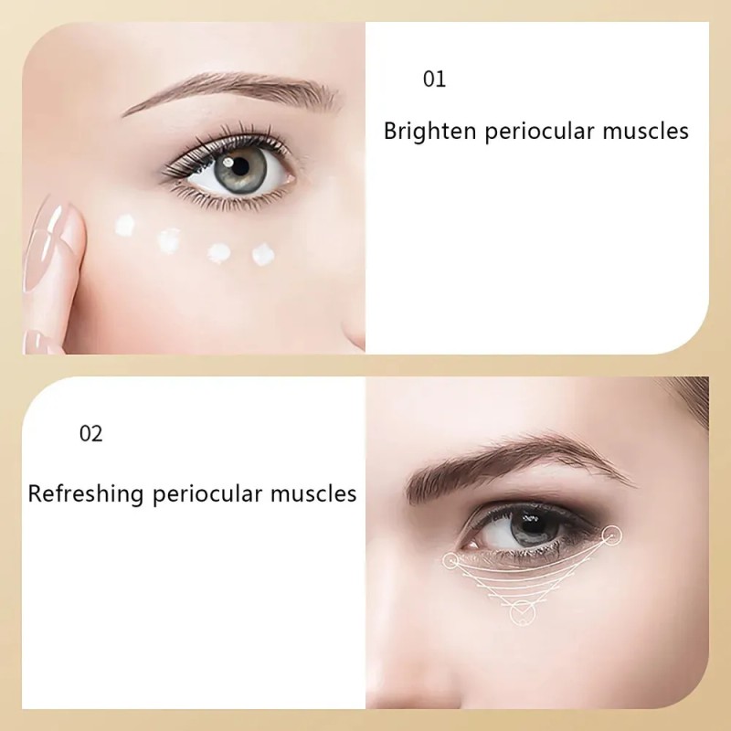 2. Crema Hidratante Para Ojos Con Crema Hidratante De Proteí