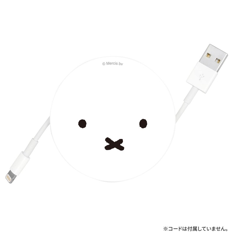 Gourmandies Miffy Cord Reel Case Face MF-309WH