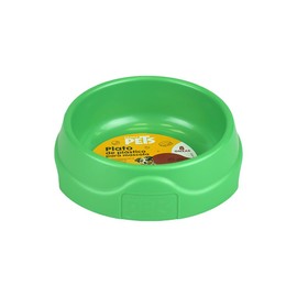 Fancy Pets Plato Plástico 8 Oz para Perros y Gatos, Ligero y Fácil de Limpiar, Colores Surtidos