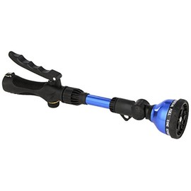Generic 5-Pack 14"" Front Trigger 10 Pattern Water Hose Spray Wand, Watering Sprayer