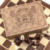 AMEROUS Wooden Chess Pieces Only, Tournament Staunton Wood Chessmen with