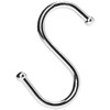 Merriway BH00067 (5 Pcs) Chromed Kitchen S-Hook, 75 mm (3