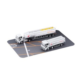 The Truck Trailer Collection Idemitsu Tank Truck Set C Diorama Supplies