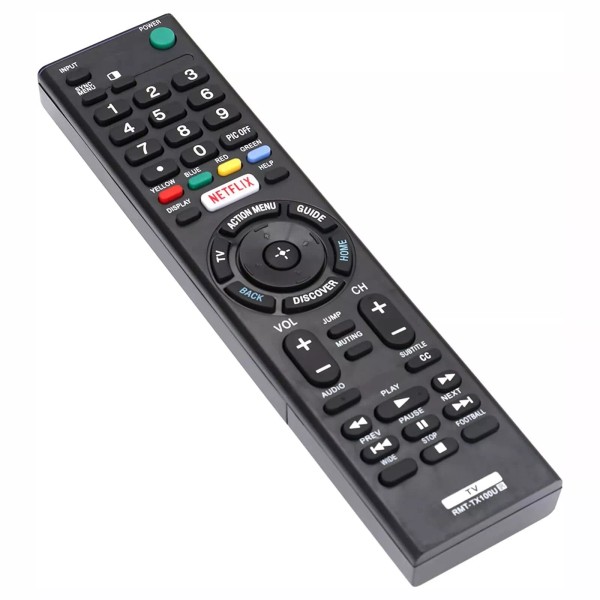 For Sony New RMT-TX100U Replaced Remote for Sony TV KDL-75W850C