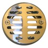 LASCO 03-1243 3-1/4-Inch with 2 Screws Shower Drain Grate, Chrome