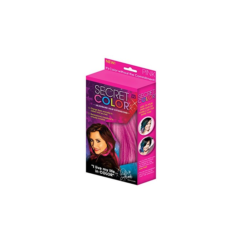 Secret Color Hair Extensions, Pink