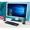 auvisio PC Boxes: 2-in-1 PC Stereo Speaker and Soundbar, 10