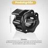 HweeWanX Pack of 4 Dumbbell Clasps, Quick Release, Dumbbell Clasps,