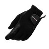 Powerbilt Men's Rain Golf Gloves, Pair, X-Large, Black