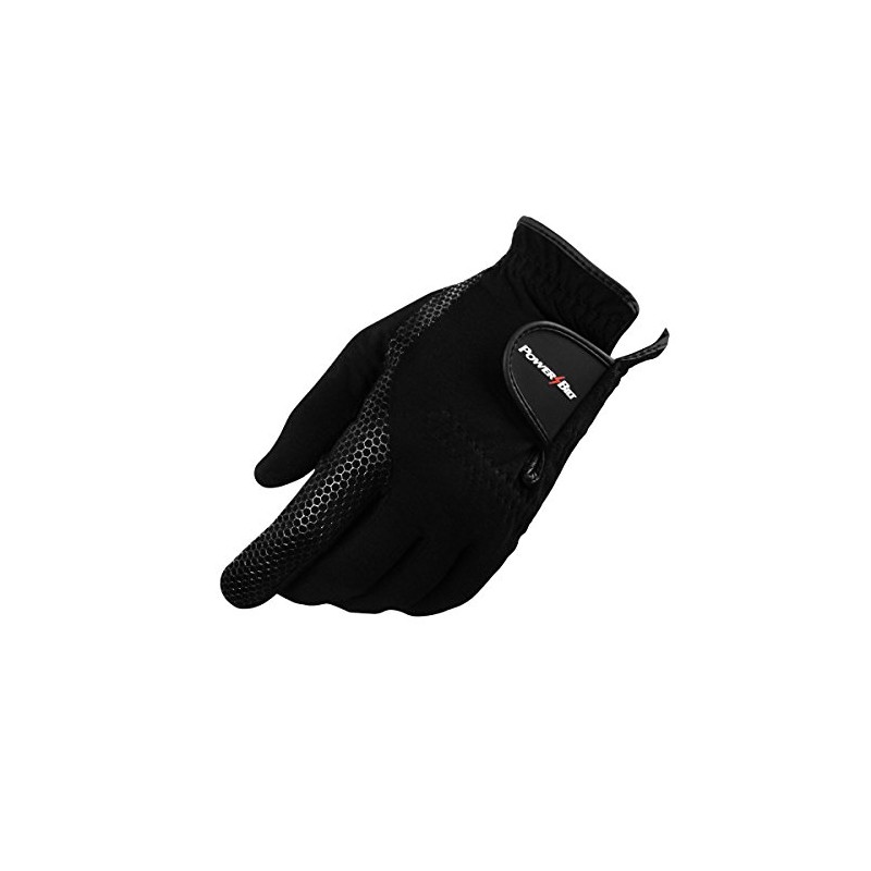 Powerbilt Men's Rain Golf Gloves, Pair, X-Large, Black