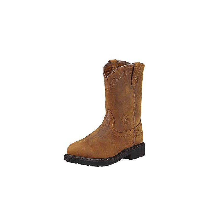 Ariat Mens Sierra Steel Toe Work Boot Black 9.5