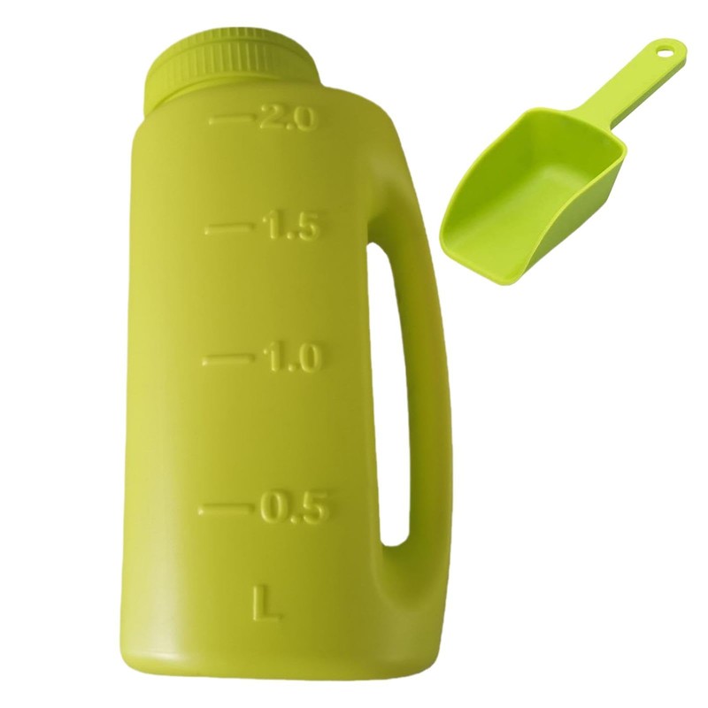 Hand Held Salt Spreader for Snow - 2L Rock Salt
