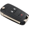 Keyless Entry Replacement Key Fob Cover Case fit for Chevy Cruze Equinox Camaro Impala Malibu Sonic Buick Regal Verano Encore GMC Terrain Key Fob Shell 3 Button