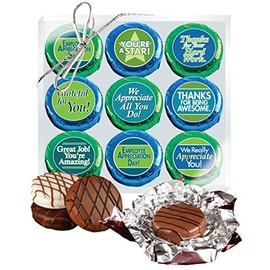 Employee Appreciation 9 Piece Cookie Talk Chocolate Covered Oreos