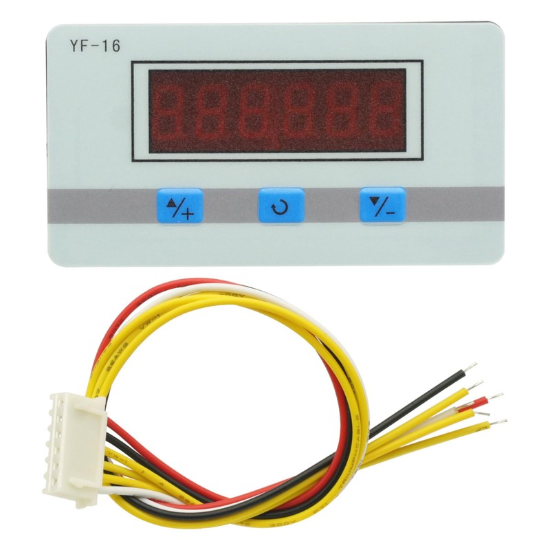 Mini LED Digital Counter Module DC/AC7V~27V Electronic Totalizer with NPN