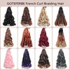 French Curl Braiding Hair Curly Hair Extension 24 Inch 8