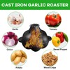 Garlic Roaster & Cast Iron Garlic Roaster, Garlic Roster Baker,