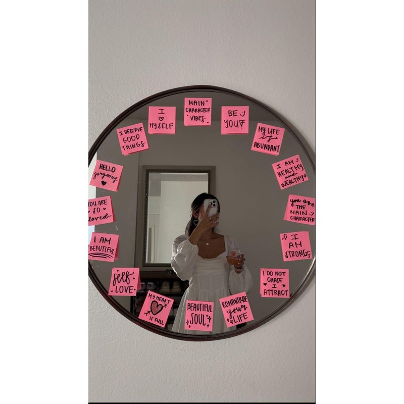 Sticky Notes 3x3 inch, Bright Colors Self-Stick Pads 8 Pads/Pack