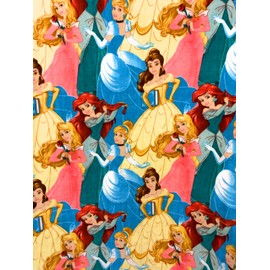 Princesses Anti Pill Premium Fleece Fabric, 60” Inches Wide – Sold by The Yard