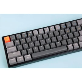 Keychron K6 68-Key Wireless Bluetooth/USB Wired Gaming Mechanical Keyboard, Compact 65% Layout RGB LED Backlit N-Key Rollover Aluminum Frame for Mac Windows, Gateron G Pro Yellow Switch