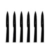 WD Lifestyle Set Of 6 Steak Knives (Black)