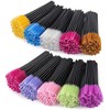 BTYMS 500 Piezas Varitas de Mascara Desechables Cepillo de Pestañas