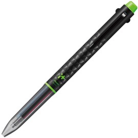Pentel iPlus Black Edition 3 Color Ballpoint Pen BGH3MBR3 Black Green