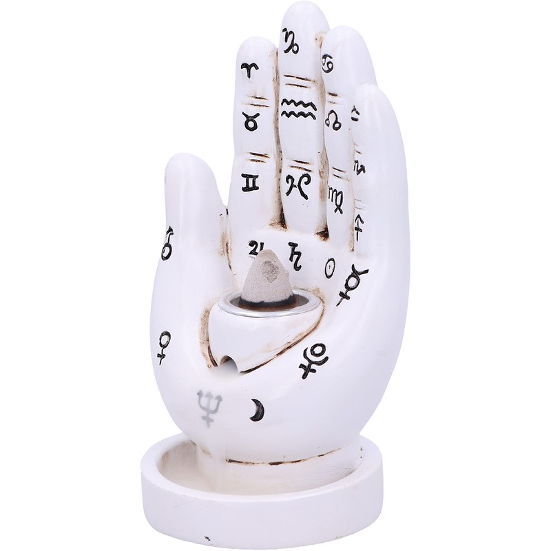 Nemesis Now Palmistry Backflow - Quemador de Incienso (12 cm),