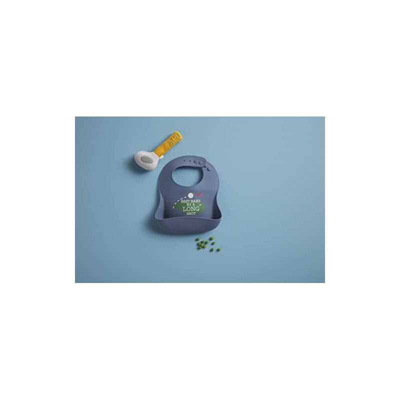 Mud Pie Children's Golf Bib & Rattle Set