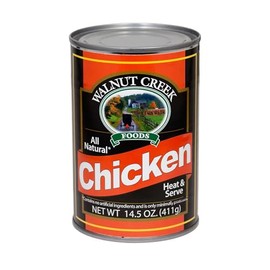 AmishTastes Walnut Creek Canned Boneless Chicken Pieces, All Natural, Heat & Serve, 14.5 Oz. (Pack of 6)