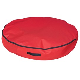 Northlight 48" Premium Red Christmas Wreath Storage Bag