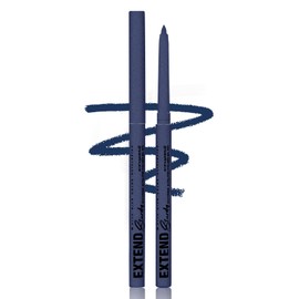 Blue Gel Glitter Eyeliner Pencil, Metallic Waterproof Smudge-Proof Creamy Retractable Smooth Eye Liner pencil, Hypoallergenic Long Lasting Eyeliner Brightener Pen Crayon Eye Makeup Gift for Women#08