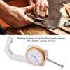 Thickness Gauge Tool Round Dial Indicator Handheld Portable Tester Caliper