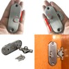 Sliding Door Lock 90 Degree Moving Door Right Angle Buckle