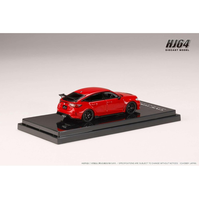 1/64 Honda CIVIC TYPE R (FL5) RACING BLACK Package 2025