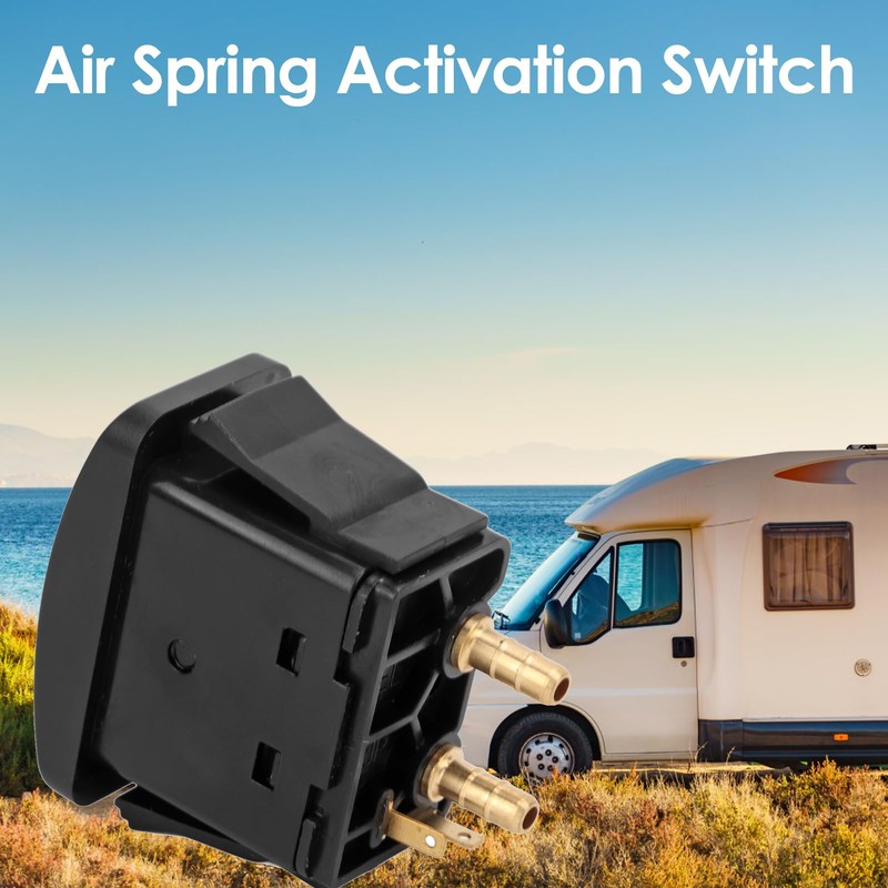 Air Spring Activation Switch, Durable ABS Air Suspension Kit ON