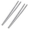 TITECOUGO Pure Titanium Chopsticks, Non-Slip, Ultra Lightweight, Camping Chopsticks, Unpainted,