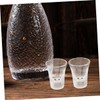 Gatuida 12pcs Glass Communion Cups for Religious Gatherings Reusable Small
