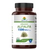 Brieofood Organic Alfalfa 1500mg, 45 Servings, Vegetarian, Gluten Free, 90