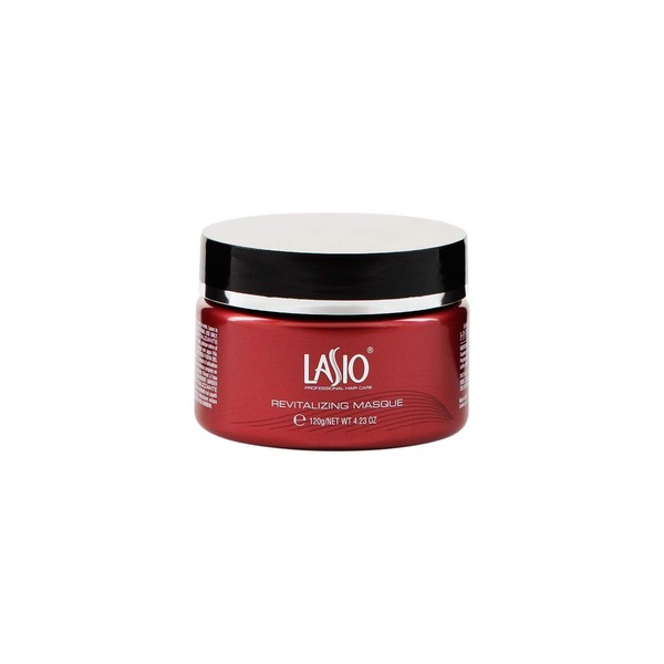 Lasio Keratin and Cocamide Oil-Infused Hypersilk Revitalizing Masque for Dry Damaged Hair, 4.23 Fl. Oz.