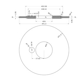 Replacement Toilet Flush Valve Rubber Seal Washer for Siamp Skipper 45 & Storm 33A