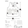 Apron, Women's, Men's, Short, Conceals Your Buttocks, Mini Length, Café