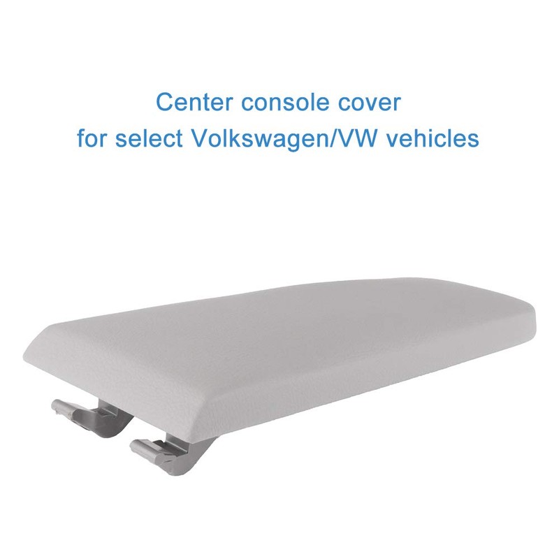 ROADFAR Center Console Lid Kit/Center Console Cover Grey Replaces Fit