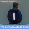 GLOKUUCA Waterproof Backpack Rain Cover - Non-Slip Backpack Cover Hi-Visibility