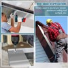 Hicarer 8" x 50ft Galvanized Sheet Steel Metal Flashing Roll