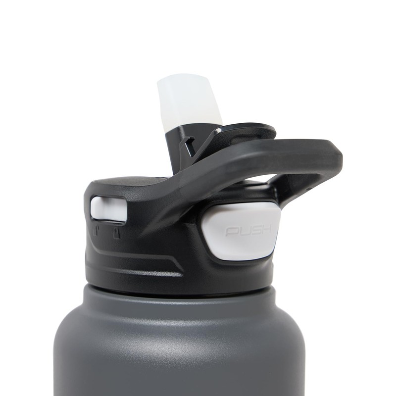 Jack Wolfskin Unisex - Adult Saima Insulated Straw Water Bottle,
