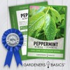 Peppermint Seeds for Planting is A Heirloom, Open-Pollinated, Non-GMO Herb