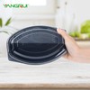 YANGRUI To Go Containers, Shrink Wrap 30 Pack 18oz Leak